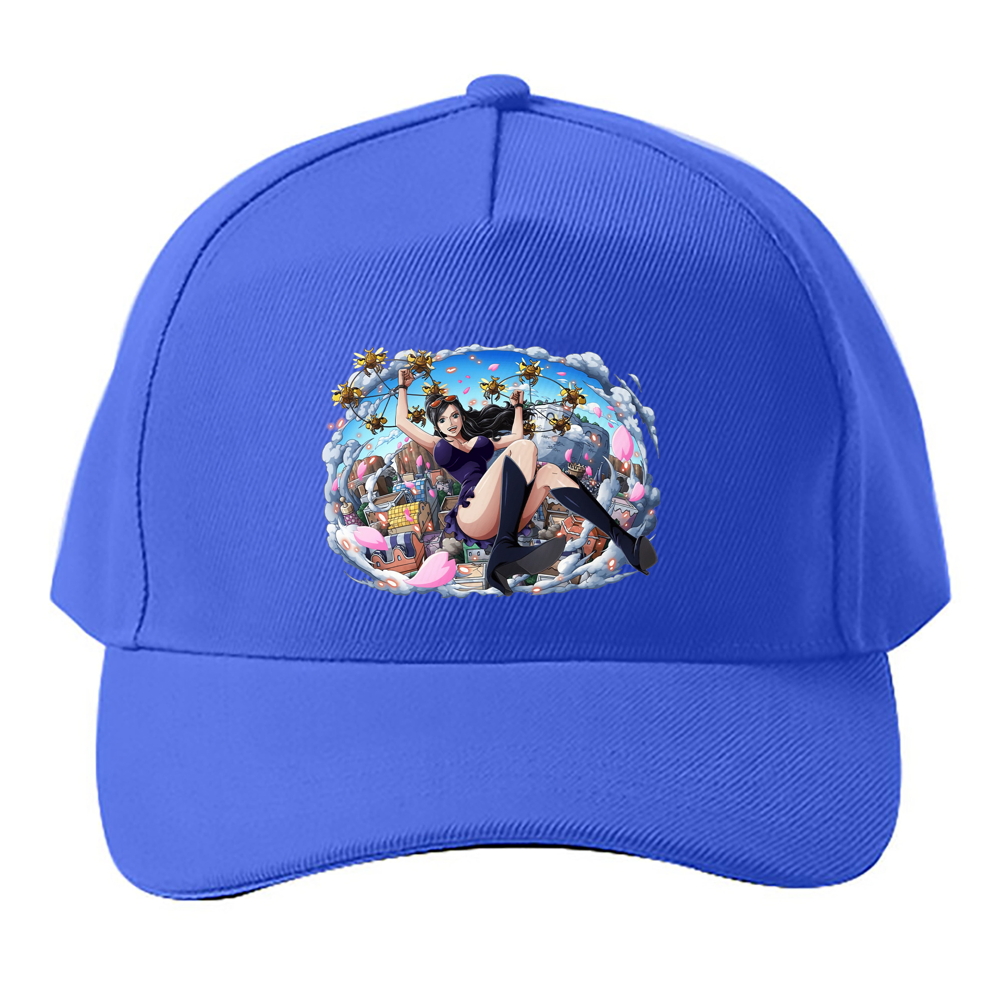 （画像用） ワンピース ニコ・ロビン ONE PIECE Nico Robin ベースボールキャップ 綿100％ 男女兼用 帽子 スポーツ